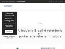 Tablet Screenshot of inovattabrasil.com.br